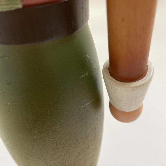 Department 56 Thanksgiving Pilgrim Figurine w/Pitchfork Folk Art Farmhouse Decor - Picture 14 of 14